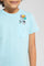 Redtag-Aqua-Space-Print-Pocket-SS-T-Shirt-BOY-T-Shirts,-Category:T-Shirts,-Colour:Blue,-Deals:New-In,-Filter:Boys-(2-to-8-Yrs),-New-In-BOY,-Non-Sale,-Section:Boys-(0-to-14Yrs),-TBL,-W22O-Boys-2 to 8 Years