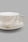 Redtag-Marble-Cup-And-Saucer-Set-(4-Piece)-Category:Cups-&-Mugs,-Colour:White,-Deals:New-In,-Filter:Home-Dining,-HMW-DIN-Crockery,-New-In-HMW-DIN,-Non-Sale,-Section:Homewares,-W22B-Home-Dining-