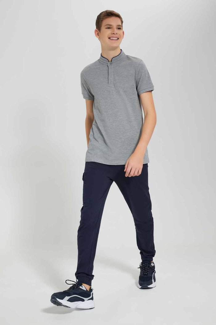 Redtag-Navy-Table-Active-Pant-BSR-Joggers,-Category:Joggers,-Colour:Navy,-Deals:New-In,-Filter:Senior-Boys-(9-to-14-Yrs),-New-In-BSR-APL,-Non-Sale,-Section:Boys-(0-to-14Yrs),-TBL,-W22O-Senior-Boys-9 to 14 Years