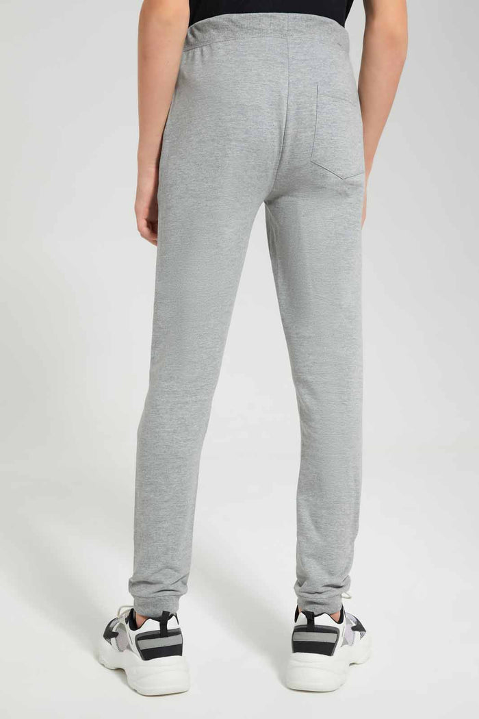 Redtag-Grey-Mel-Table-Active-Pant-BSR-Joggers,-Category:Joggers,-Colour:Grey,-Deals:New-In,-Filter:Senior-Boys-(9-to-14-Yrs),-New-In-BSR-APL,-Non-Sale,-Section:Boys-(0-to-14Yrs),-TBL,-W22O-Senior-Boys-9 to 14 Years