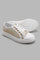 Redtag-Cream-Lace-Up-Sneaker-Category:Trainers,-Colour:Cream,-Deals:New-In,-Filter:Girls-Footwear-(5-to-14-Yrs),-GSR-Trainers,-New-In-GSR-FOO,-Non-Sale,-Section:Girls-(0-to-14Yrs),-W22A-Senior-Girls-5 to 14 Years