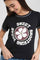 Redtag-Black-Crop-Ringer-T-Shirt-T-Shirt-Category:T-Shirts,-Colour:Black,-Deals:New-In,-Filter:Senior-Girls-(9-to-14-Yrs),-GSR-T-Shirts,-New-In-GSR-APL,-Non-Sale,-Section:Girls-(0-to-14Yrs),-TBL,-W22O-Senior-Girls-9 to 14 Years