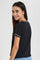 Redtag-Black-Crop-Ringer-T-Shirt-T-Shirt-Category:T-Shirts,-Colour:Black,-Deals:New-In,-Filter:Senior-Girls-(9-to-14-Yrs),-GSR-T-Shirts,-New-In-GSR-APL,-Non-Sale,-Section:Girls-(0-to-14Yrs),-TBL,-W22O-Senior-Girls-9 to 14 Years