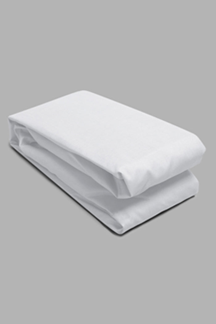 Redtag-White-Fitted-Sheet-(-Single-Size)-365,-Category:Fitted-Sheets,-Colour:White,-Deals:New-In,-Filter:Home-Bedroom,-HMW-BED-Fitted-Sheets,-New-In-HMW-BED,-Non-Sale,-Section:Homewares-Home-Bedroom-