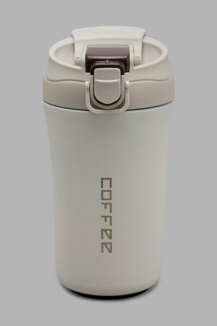 Redtag-White-Travel-Mug-Category:Cups-&-Mugs,-Colour:White,-Deals:New-In,-Filter:Home-Dining,-HMW-DIN-Crockery,-New-In-HMW-DIN,-Non-Sale,-Section:Homewares,-W22O-Home-Dining-