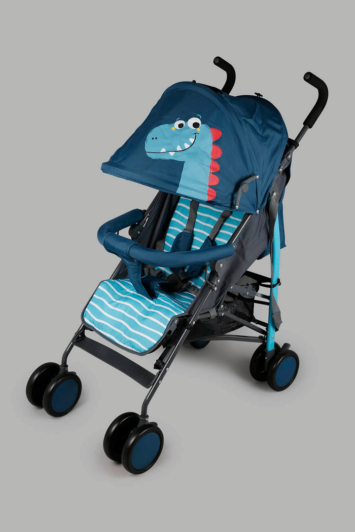 Redtag-Blue-Baby-Stroller-Dinosaur-Print-365,-Category:Baby-Carriers-and-Car-Seats,-Colour:Blue,-Filter:Newborn-Accessories,-NBN-Baby-Carriers-and-Car-Seats,-New-In,-New-In-NBN-ACC,-Non-Sale,-Section:Boys-(0-to-14Yrs)-New-Born-Baby-