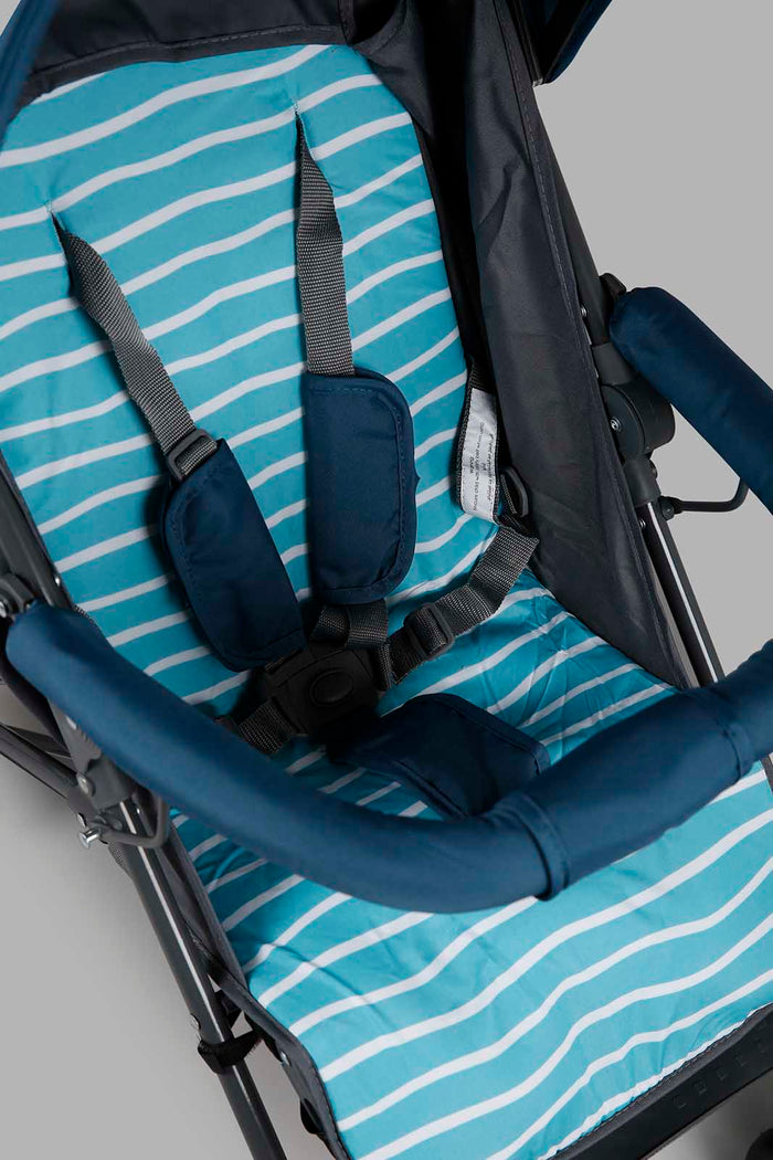 Redtag-Blue-Baby-Stroller-Dinosaur-Print-365,-Category:Baby-Carriers-and-Car-Seats,-Colour:Blue,-Filter:Newborn-Accessories,-NBN-Baby-Carriers-and-Car-Seats,-New-In,-New-In-NBN-ACC,-Non-Sale,-Section:Boys-(0-to-14Yrs)-New-Born-Baby-