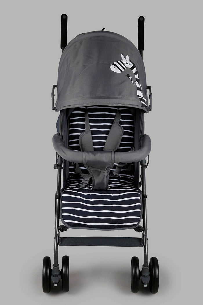 Redtag-Grey-Baby-Stroller-Zebra-Prints-365,-Category:Baby-Carriers-and-Car-Seats,-Colour:Grey,-Filter:Newborn-Accessories,-NBN-Baby-Carriers-and-Car-Seats,-New-In,-New-In-NBN-ACC,-Non-Sale,-Section:Boys-(0-to-14Yrs)-New-Born-Baby-