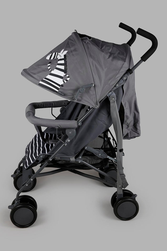 Redtag-Grey-Baby-Stroller-Zebra-Prints-365,-Category:Baby-Carriers-and-Car-Seats,-Colour:Grey,-Filter:Newborn-Accessories,-NBN-Baby-Carriers-and-Car-Seats,-New-In,-New-In-NBN-ACC,-Non-Sale,-Section:Boys-(0-to-14Yrs)-New-Born-Baby-