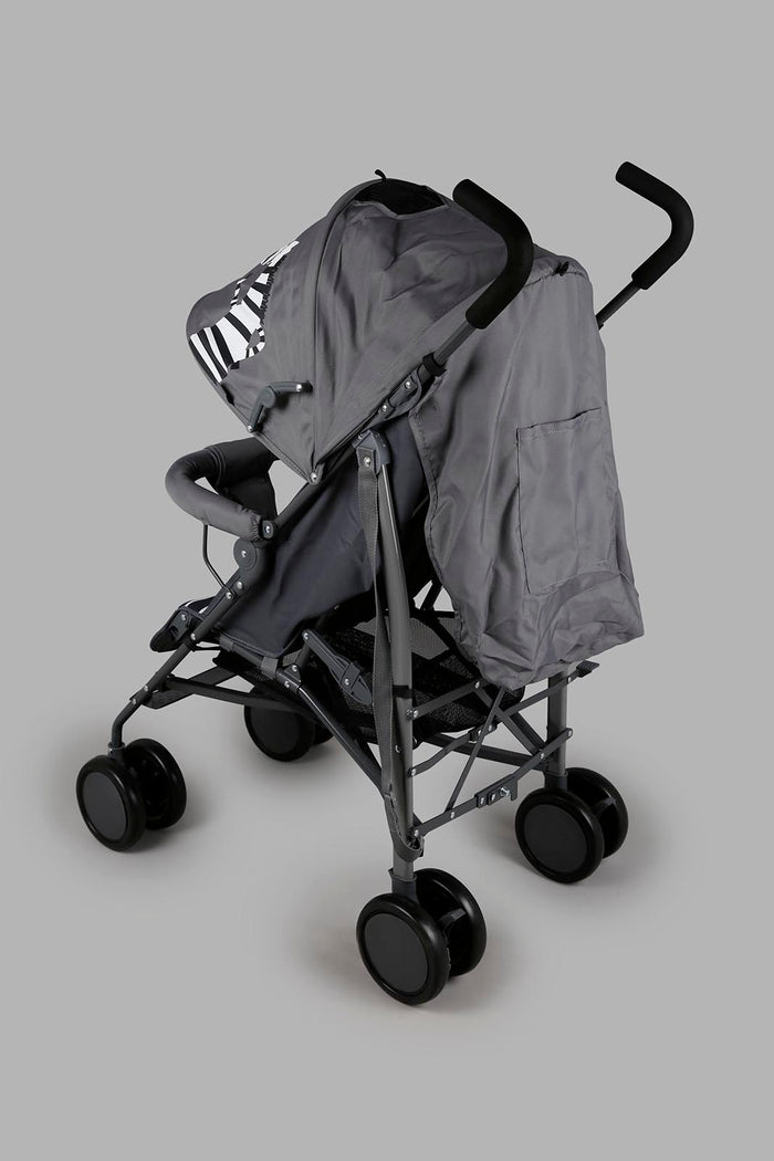 Redtag-Grey-Baby-Stroller-Zebra-Prints-365,-Category:Baby-Carriers-and-Car-Seats,-Colour:Grey,-Filter:Newborn-Accessories,-NBN-Baby-Carriers-and-Car-Seats,-New-In,-New-In-NBN-ACC,-Non-Sale,-Section:Boys-(0-to-14Yrs)-New-Born-Baby-