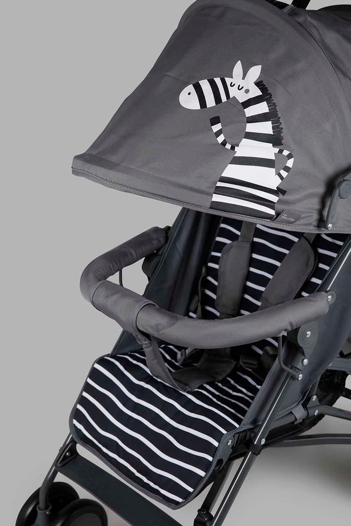 Redtag-Grey-Baby-Stroller-Zebra-Prints-365,-Category:Baby-Carriers-and-Car-Seats,-Colour:Grey,-Filter:Newborn-Accessories,-NBN-Baby-Carriers-and-Car-Seats,-New-In,-New-In-NBN-ACC,-Non-Sale,-Section:Boys-(0-to-14Yrs)-New-Born-Baby-