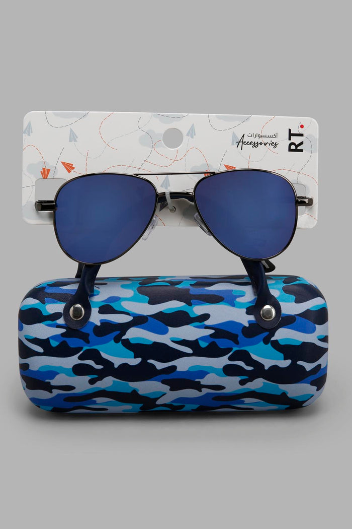 Redtag-Assorted-Aviator-Sunglasses-With-Printed-Case-BOY-Sunglasses,-Category:Sunglasses,-Colour:Assorted,-Filter:Boys-Accessories,-New-In,-New-In-BOY-ACC,-Non-Sale,-Section:Boys-(0-to-14Yrs),-W22O-Boys-