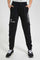 Redtag-Black-Cargo-Pocket-Track-Pant-Category:Joggers,-Colour:Black,-Deals:New-In,-Filter:Senior-Girls-(9-to-14-Yrs),-GSR-Joggers,-New-In-GSR-APL,-Non-Sale,-Section:Girls-(0-to-14Yrs),-W22O-Senior-Girls-9 to 14 Years