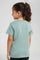 Redtag-Green-Basic-Believe-Placement-Tee-Category:T-Shirts,-Colour:Green,-Deals:New-In,-Filter:Girls-(2-to-8-Yrs),-GIR-T-Shirts,-New-In-GIR-APL,-Non-Sale,-Section:Girls-(0-to-14Yrs),-TBL,-W22O-Girls-2 to 8 Years