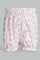 Redtag-White-Floral-Print-T-Shirt-With-Pink-All-Over-Print-Category:Sets,-Colour:White,-Deals:New-In,-Filter:Infant-Girls-(3-to-24-Mths),-ING-Sets,-New-In-ING-APL,-Non-Sale,-Section:Girls-(0-to-14Yrs),-W22O-Infant-Girls-3 to 24 Months