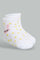 Redtag-Multi-Coloured-Polka-Dot-4Pcs-Ankle-Length-Socks-365,-Category:Socks,-Colour:Assorted,-Deals:New-In,-Filter:Infant-Girls-(3-to-24-Mths),-ING-Socks,-New-In-ING-APL,-Non-Sale,-Section:Girls-(0-to-14Yrs)-Infant-Girls-3 to 24 Months