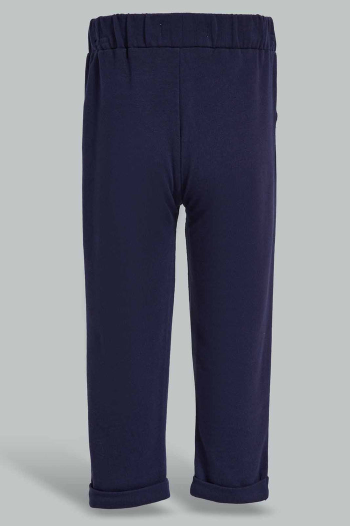 Redtag-Navy-Solid-Active-Pant-Category:Joggers,-Colour:Navy,-Deals:New-In,-Filter:Infant-Girls-(3-to-24-Mths),-ING-Joggers,-New-In-ING-APL,-Non-Sale,-Section:Girls-(0-to-14Yrs),-TBL,-W22A-Infant-Girls-3 to 24 Months