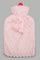 Redtag-White/Pink-Hot-Water-2-Litre-Bag-With-Knitted-Cover-Category:Bags,-Colour:White,-Filter:Travel-Accessories,-IMP-Bags,-New-In,-New-In-IMP-ACC,-Non-Sale,-Section:Girls-(0-to-14Yrs),-W22B-Home-Accessories-