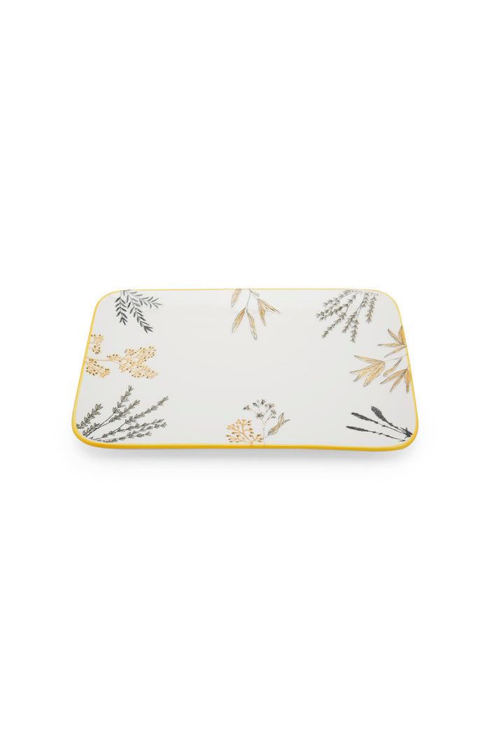 Redtag-Assorted-Floral-Print-Rectangle-Plate-Category:Bowls,-Colour:Assorted,-Deals:New-In,-Dept:Home,-Filter:Home-Dining,-HMW-DIN-Crockery,-New-In-HMW-DIN,-Non-Sale,-Section:Homewares,-W22A-Home-Dining-