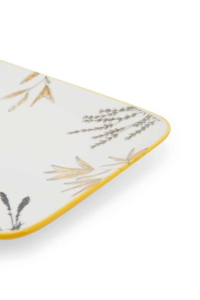 Redtag-Assorted-Floral-Print-Rectangle-Plate-Category:Bowls,-Colour:Assorted,-Deals:New-In,-Dept:Home,-Filter:Home-Dining,-HMW-DIN-Crockery,-New-In-HMW-DIN,-Non-Sale,-Section:Homewares,-W22A-Home-Dining-