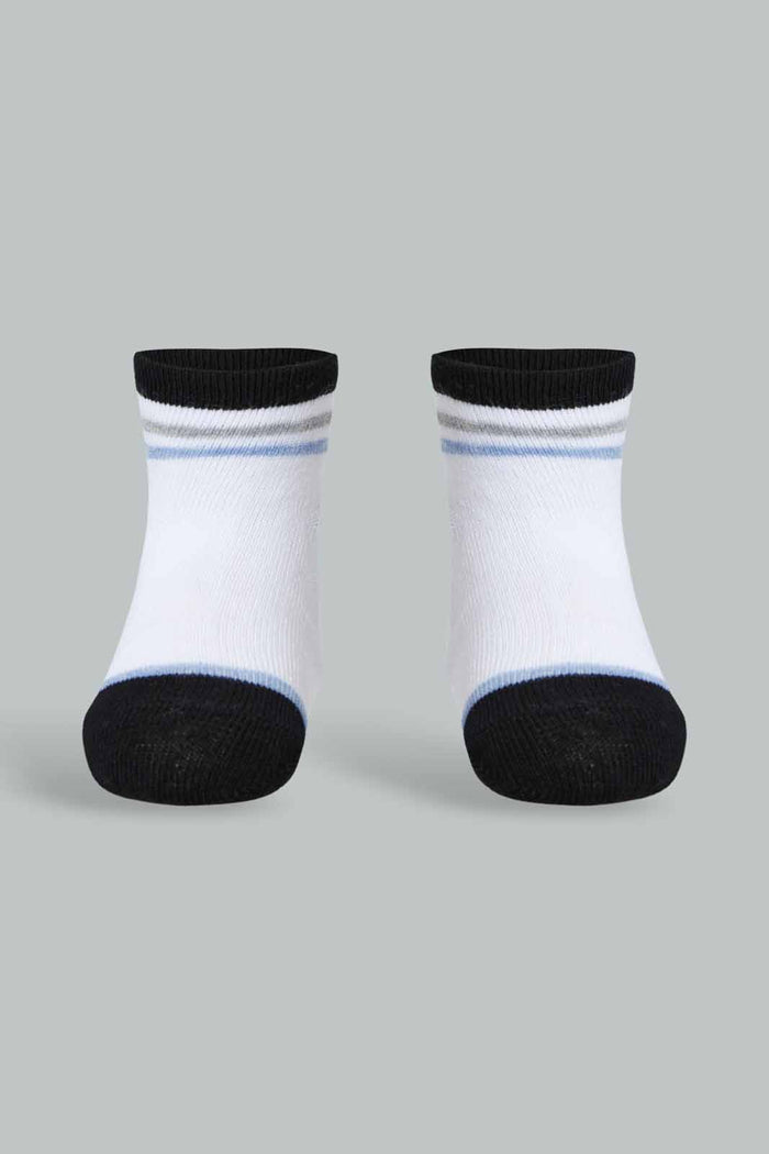 Redtag-Assorted-Plain-Socks-4-Pack-365,-Category:Socks,-Colour:Assorted,-Deals:New-In,-Filter:Infant-Boys-(3-to-24-Mths),-INB-Socks,-New-In-INB-APL,-Non-Sale,-Section:Boys-(0-to-14Yrs)-Infant-Boys-3 to 24 Months