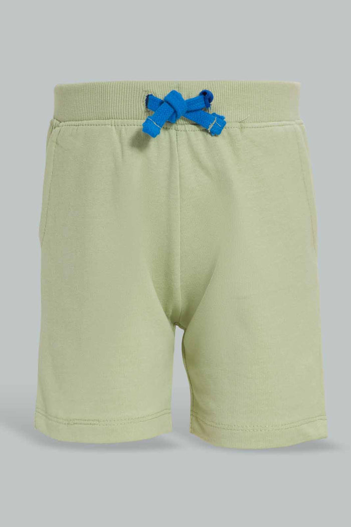 Redtag-Mint-Active-Terry-Shorts-Category:Shorts,-Colour:Mint,-Deals:New-In,-Filter:Infant-Boys-(3-to-24-Mths),-INB-Shorts,-New-In-INB-APL,-Non-Sale,-Section:Boys-(0-to-14Yrs),-W22A-Infant-Boys-3 to 24 Months