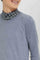 Redtag-Grey-Mel-Collared-Plain-Pullover-BSR-Pullovers,-Category:Pullovers,-Colour:Grey,-Deals:New-In,-Dept:Boys,-Filter:Senior-Boys-(8-to-14-Yrs),-New-In-BSR-APL,-Non-Sale,-Section:Boys-(0-to-14Yrs),-W22B-Senior-Boys-9 to 14 Years