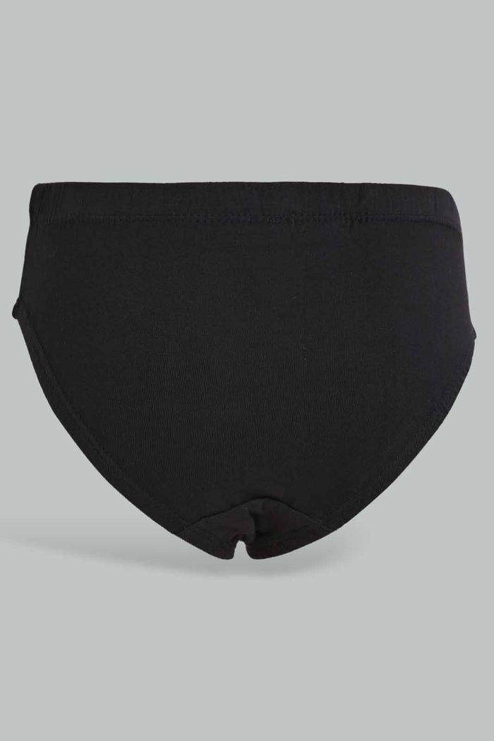 Redtag-5-Pack-Brief-Black/Charcoal/Grey-Marl/Black/Charcoal-365,-BOY-Boxers,-Category:Boxers,-Colour:Assorted,-Deals:New-In,-Dept:Boys,-ESS,-Filter:Boys-(2-to-8-Yrs),-New-In-BOY-APL,-Non-Sale,-Section:Boys-(0-to-14Yrs)-Boys-2 to 8 Years