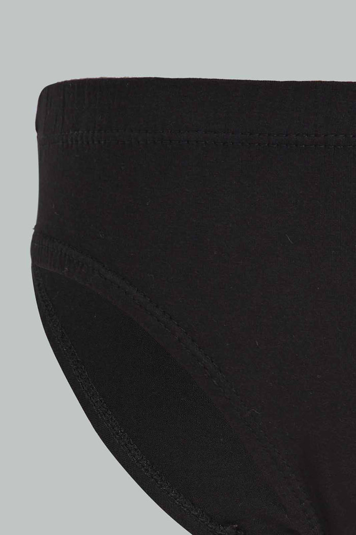 Redtag-5-Pack-Brief-Black/Charcoal/Grey-Marl/Black/Charcoal-365,-BOY-Boxers,-Category:Boxers,-Colour:Assorted,-Deals:New-In,-Dept:Boys,-ESS,-Filter:Boys-(2-to-8-Yrs),-New-In-BOY-APL,-Non-Sale,-Section:Boys-(0-to-14Yrs)-Boys-2 to 8 Years