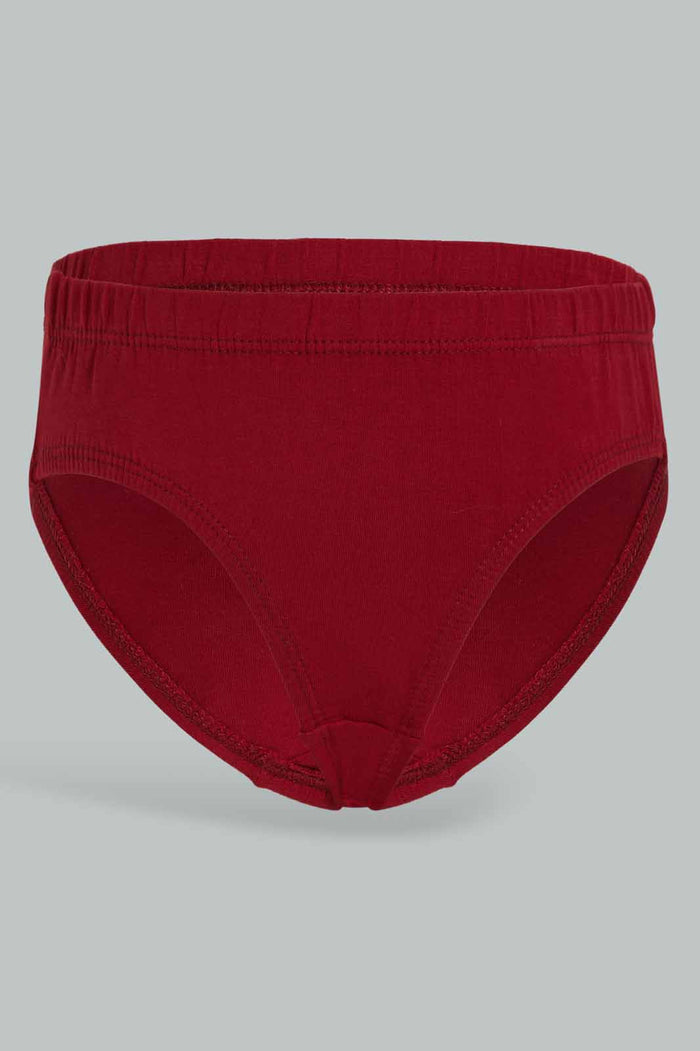 Redtag-5-Pack-Brief-Grey-Marl/Orange/Yellow/Red/Grey-Marl-365,-BOY-Boxers,-Category:Boxers,-Colour:Assorted,-Deals:New-In,-Dept:Boys,-ESS,-Filter:Boys-(2-to-8-Yrs),-New-In-BOY-APL,-Non-Sale,-Section:Boys-(0-to-14Yrs)-Boys-2 to 8 Years