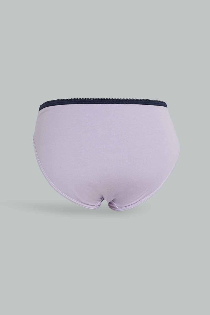 Redtag-5pcs-Bikini-Brief-Packs-365,-Category:Briefs,-Colour:Assorted,-Deals:New-In,-Dept:Girls,-ESS,-Filter:Senior-Girls-(8-to-14-Yrs),-GSR-Briefs,-New-In-GSR-APL,-Non-Sale,-Section:Girls-(0-to-14Yrs)-Senior-Girls-9 to 14 Years