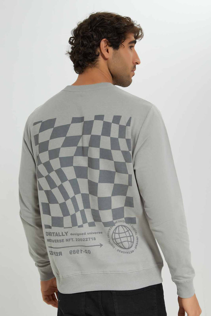 Redtag-Grey-Graphic-Sweatshirt-Category:Sweatshirts,-Colour:Grey,-Deals:New-In,-Filter:Men's-Clothing,-Men-Sweatshirts,-New-In-Men-APL,-Non-Sale,-Section:Men,-W22B-Men's-