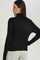 Redtag-Black-Rib-Solid-High-NeckPullover-Category:Pullovers,-Colour:Black,-Deals:New-In,-Dept:Ladieswear,-Filter:Women's-Clothing,-New-In-Women-APL,-Non-Sale,-Section:Women,-TBL,-W22B,-Women-Pullovers-Women's-