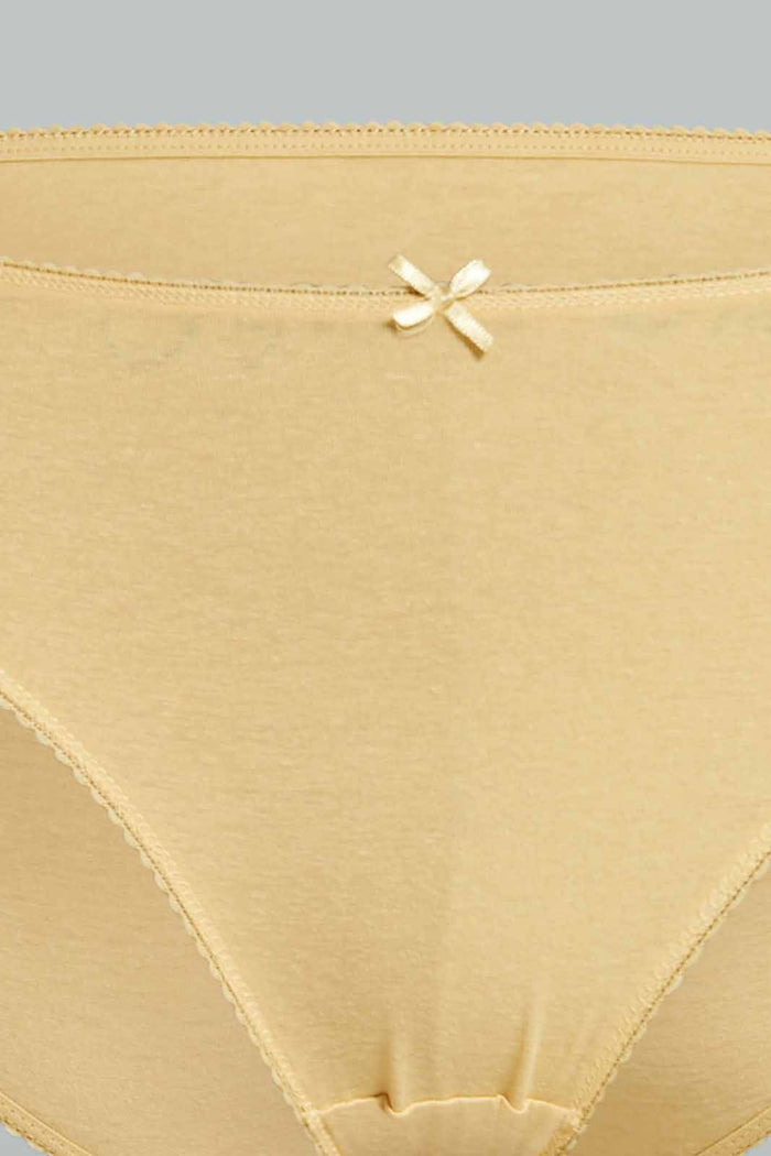 Redtag-PLUS-(PACK-4)---SOLID-BIKINI,Black,Beige,White,Black-365,-Category:Briefs,-Colour:Assorted,-Deals:New-In,-Dept:Ladieswear,-Filter:Women's-Clothing,-New-In-Women-APL,-Non-Sale,-Section:Women,-Women-Briefs--