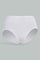 Redtag-PLUS-(PACK-4)---SOLID-FULL-MAMA,Black,Beige,White,Black-365,-Category:Briefs,-Colour:Assorted,-Deals:New-In,-Dept:Ladieswear,-Filter:Women's-Clothing,-New-In-Women-APL,-Non-Sale,-Section:Women,-Women-Briefs--