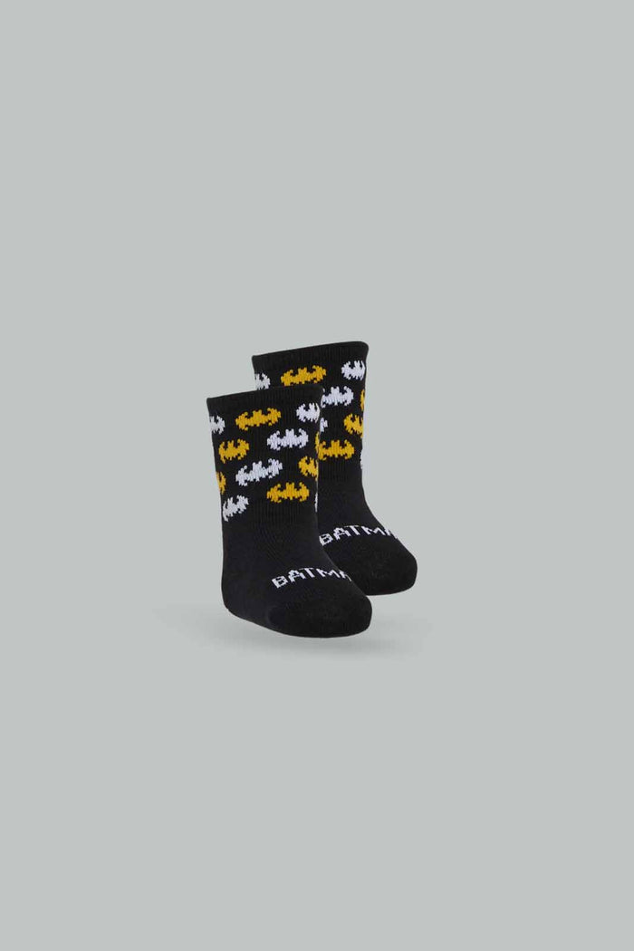 Redtag-3-Pack-Batman-Socks-365,-BOY-Socks,-Category:Socks,-CHR,-Colour:Assorted,-Deals:New-In,-Dept:Boys,-Filter:Boys-(2-to-8-Yrs),-New-In-BOY-APL,-Non-Sale,-Section:Boys-(0-to-14Yrs)-Boys-2 to 8 Years