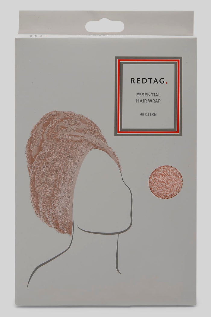 Redtag-Mauve-Hair-Wrap-365,-Category:Robes,-Colour:Mauve,-Deals:New-In,-Filter:Home-Bathroom,-HMW-BAC-Robes,-New-In-HMW-BAC,-Non-Sale,-Section:Homewares-Home-Bathroom-