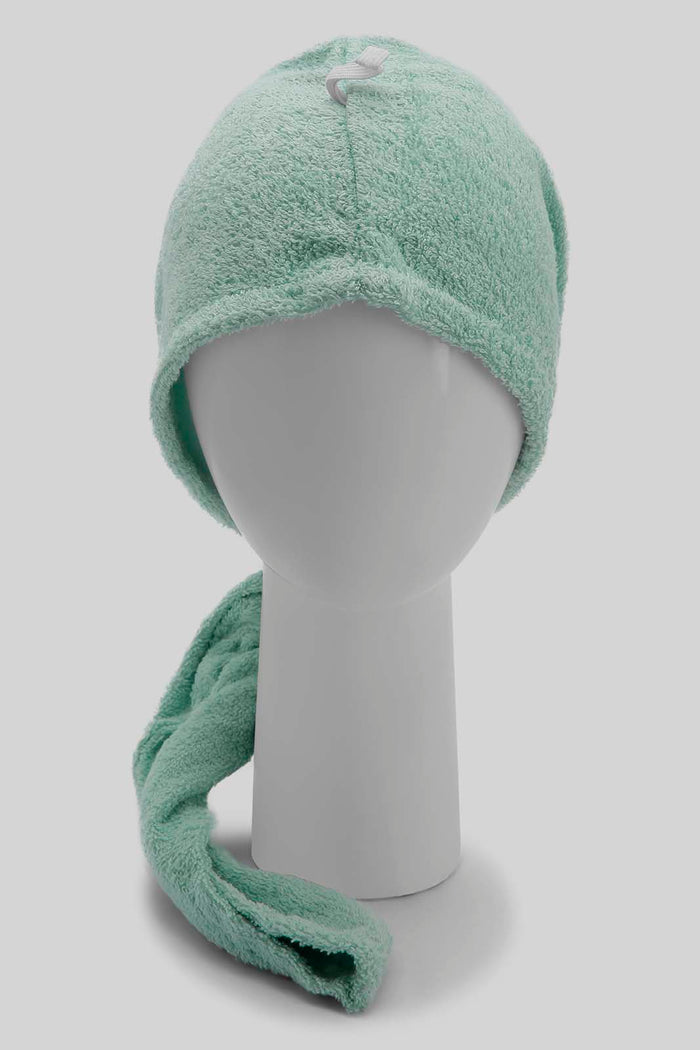 Redtag-Mint-Hair-Wrap-365,-Category:Robes,-Colour:Mint,-Deals:New-In,-Filter:Home-Bathroom,-HMW-BAC-Robes,-New-In-HMW-BAC,-Non-Sale,-Section:Homewares-Home-Bathroom-