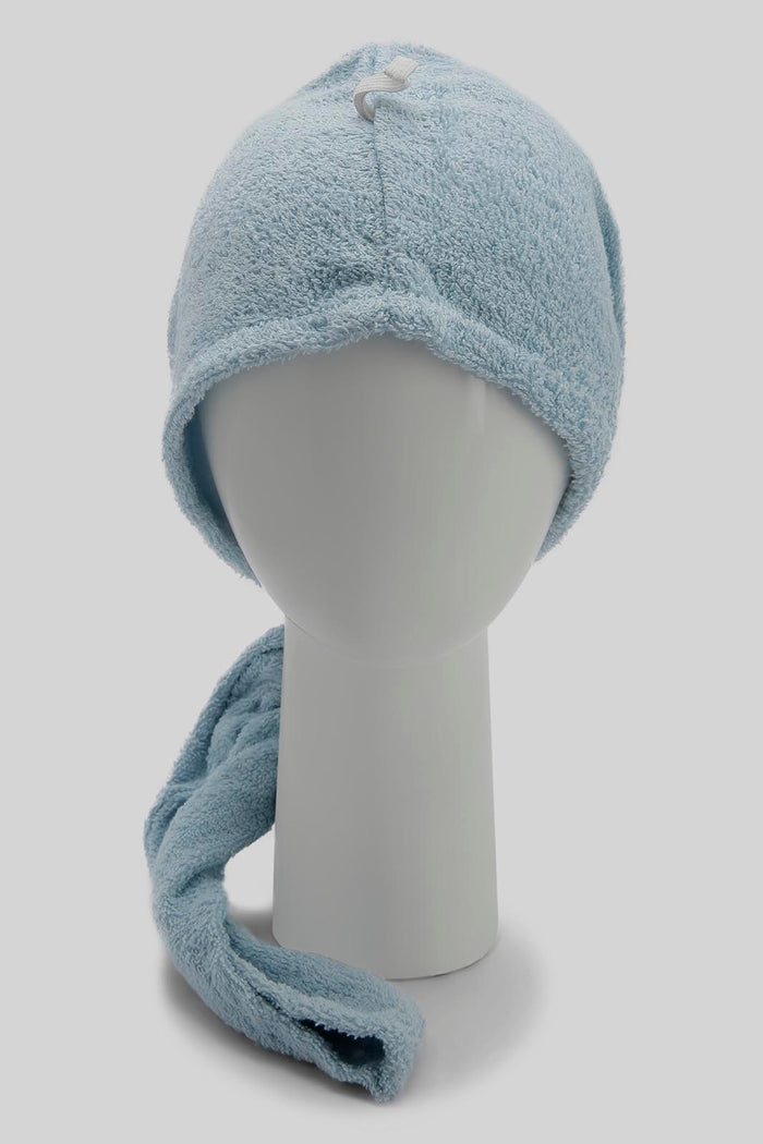 Redtag-Blue-Hair-Wrap-365,-Category:Robes,-Colour:Blue,-Deals:New-In,-Filter:Home-Bathroom,-HMW-BAC-Robes,-New-In-HMW-BAC,-Non-Sale,-Section:Homewares-Home-Bathroom-