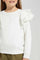 Redtag-Cream-Long-Sleeve-Sweatshirt-With-Fill-At-Shoulder-Category:Sweatshirts,-Colour:Cream,-Deals:New-In,-Filter:Girls-(2-to-8-Yrs),-GIR-Sweatshirts,-New-In-GIR-APL,-Non-Sale,-Section:Girls-(0-to-14Yrs),-W22B-Girls-2 to 8 Years