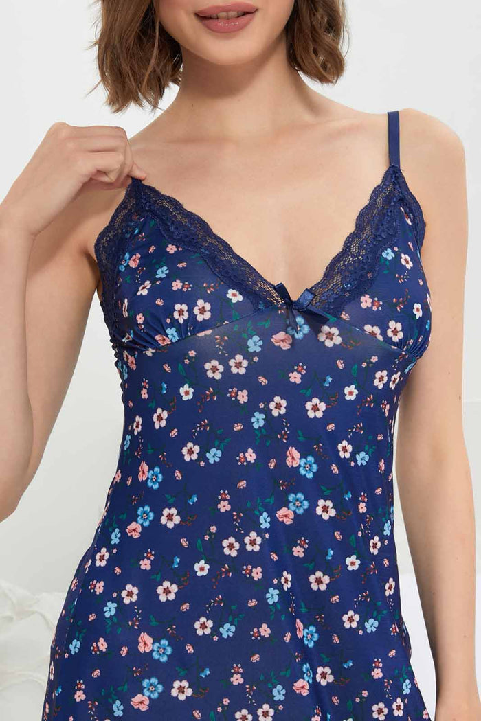 Redtag-Assorted-Single-AOP-Chemise-Category:Chemises,-Colour:Assorted,-Deals:New-In,-Filter:Women's-Clothing,-New-In-Women-APL,-Non-Sale,-Section:Women,-W22A,-Women-Chemises--