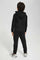 Redtag-Black-Printed-Hooded-Jog-Suit-BOY-Jog-Sets,-Category:Jog-Sets,-Colour:Black,-Deals:New-In,-Filter:Boys-(2-to-8-Yrs),-New-In-BOY-APL,-Non-Sale,-Section:Boys-(0-to-14Yrs),-W22B-Boys-2 to 8 Years