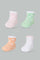 Redtag-Girls-Multi-Coloured-4Pk-Aop-Ankle-Length-Socks-365,-Category:Socks,-Colour:Assorted,-Deals:New-In,-Filter:Infant-Girls-(3-to-24-Mths),-ING-Socks,-New-In-ING-APL,-Non-Sale,-Section:Girls-(0-to-14Yrs)-Infant-Girls-3 to 24 Months