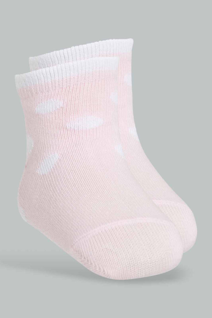 Redtag-Girls-Multi-Coloured-4Pk-Aop-Ankle-Length-Socks-365,-Category:Socks,-Colour:Assorted,-Deals:New-In,-Filter:Infant-Girls-(3-to-24-Mths),-ING-Socks,-New-In-ING-APL,-Non-Sale,-Section:Girls-(0-to-14Yrs)-Infant-Girls-3 to 24 Months