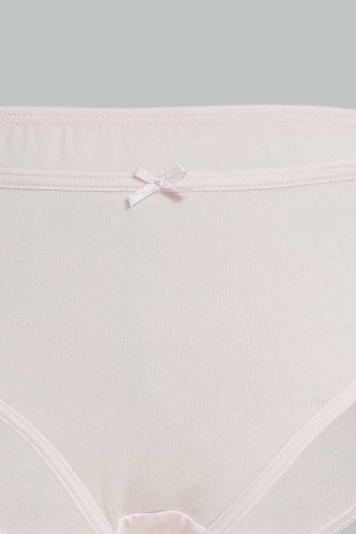 Redtag-Girls-5Pk-Brief-Hearts---Pink/White-365,-Category:Briefs,-Colour:Apricot,-Deals:New-In,-Dept:Girls,-ESS,-Filter:Girls-(2-to-8-Yrs),-GIR-Briefs,-New-In-GIR-APL,-Non-Sale,-Section:Girls-(0-to-14Yrs)-Girls-2 to 8 Years