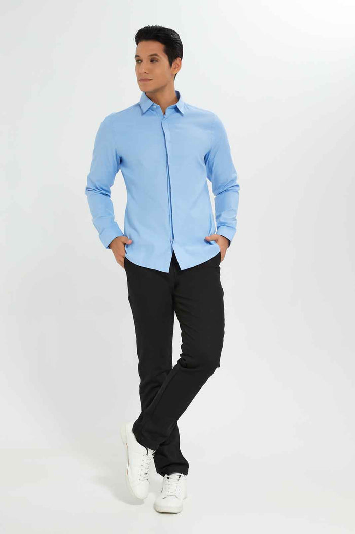 Redtag-Men-Formal-Shirt-CAPSULE-BUY,-Category:Shirts,-Colour:Blue,-Deals:New-In,-Dept:Menswear,-Filter:Men's-Clothing,-Men-Shirts,-New-In-Men-APL,-Non-Sale,-Section:Men,-W22A-Men's-