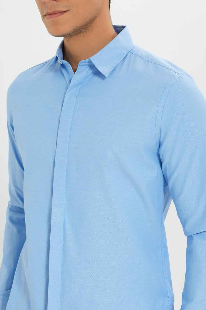 Redtag-Men-Formal-Shirt-CAPSULE-BUY,-Category:Shirts,-Colour:Blue,-Deals:New-In,-Dept:Menswear,-Filter:Men's-Clothing,-Men-Shirts,-New-In-Men-APL,-Non-Sale,-Section:Men,-W22A-Men's-