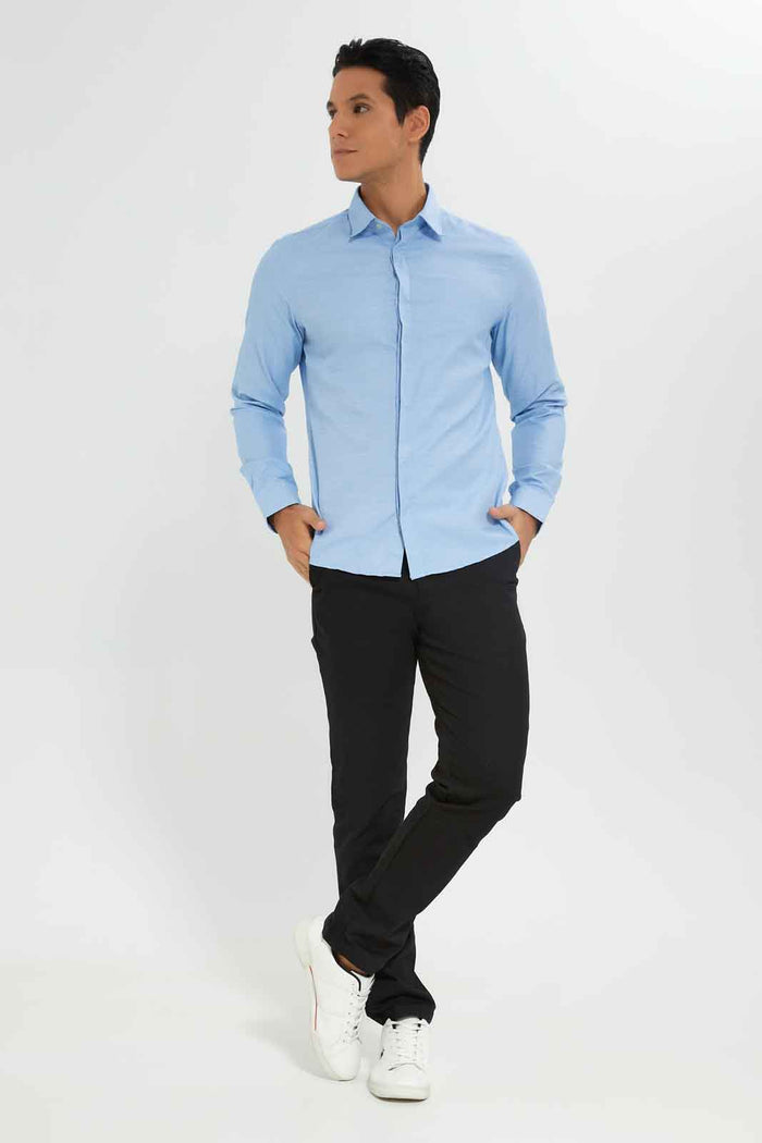 Redtag-Men-Formal-Shirt-CAPSULE-BUY,-Category:Shirts,-Colour:Blue,-Deals:New-In,-Dept:Menswear,-Filter:Men's-Clothing,-Men-Shirts,-New-In-Men-APL,-Non-Sale,-Section:Men,-W22A-Men's-