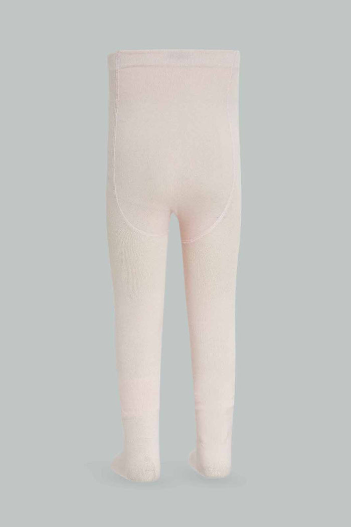 Redtag-Girls-2-Pack--Pink-&-Grey-Melange-Stocking-365,-Category:Tights,-Colour:Assorted,-Deals:New-In,-Dept:Girls,-Filter:Girls-(2-to-8-Yrs),-GIR-Tights,-New-In-GIR-APL,-Non-Sale,-Section:Girls-(0-to-14Yrs)-Girls-2 to 8 Years