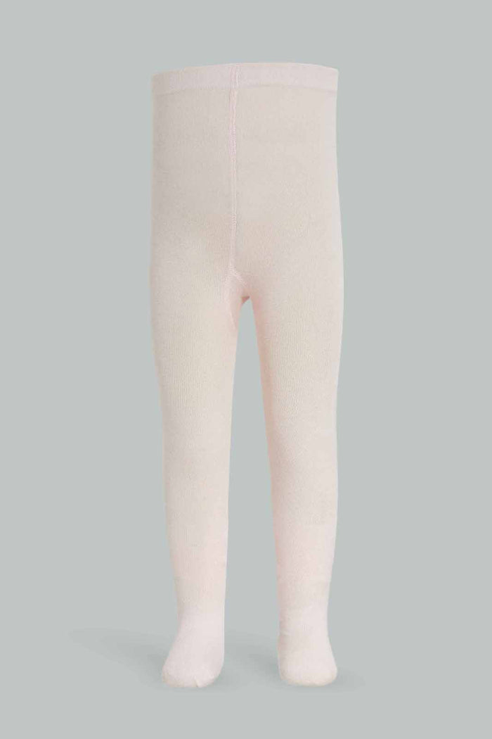 Redtag-Girls-2-Pack--Pink-&-Grey-Melange-Stocking-365,-Category:Tights,-Colour:Assorted,-Deals:New-In,-Dept:Girls,-Filter:Girls-(2-to-8-Yrs),-GIR-Tights,-New-In-GIR-APL,-Non-Sale,-Section:Girls-(0-to-14Yrs)-Girls-2 to 8 Years